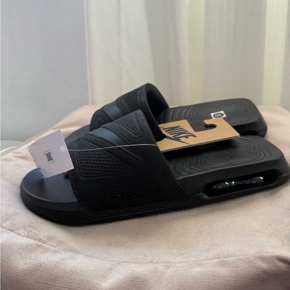 Black Nike Slides